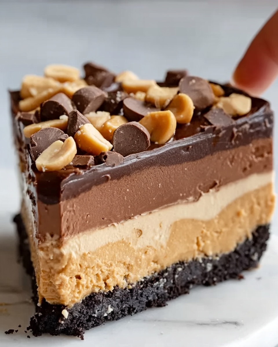 Ultimate Peanut Butter Cup Pie Delight Recipe - Recipe Image