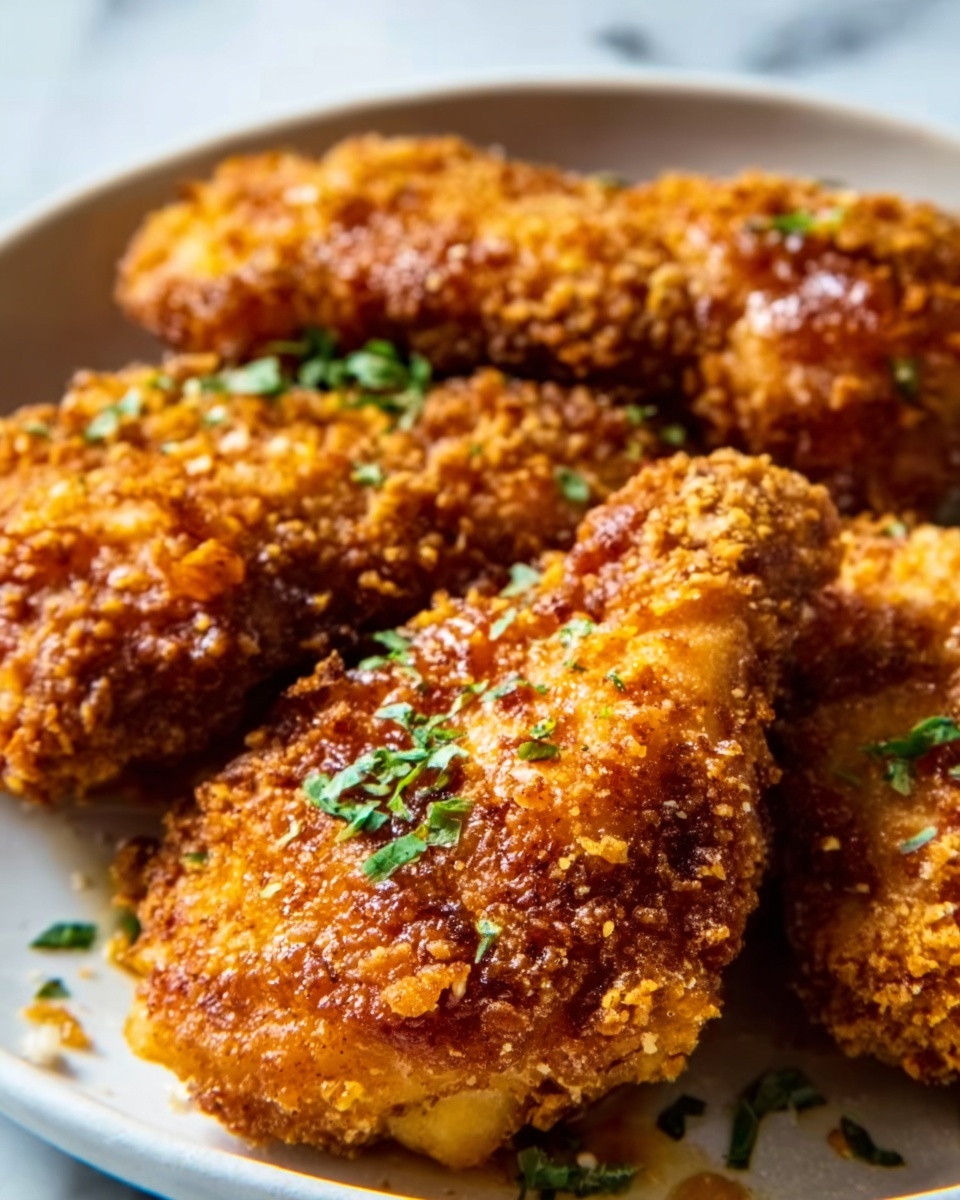 Baked Crunchy Maple Dijon Chicken Recipe - Recipe Image