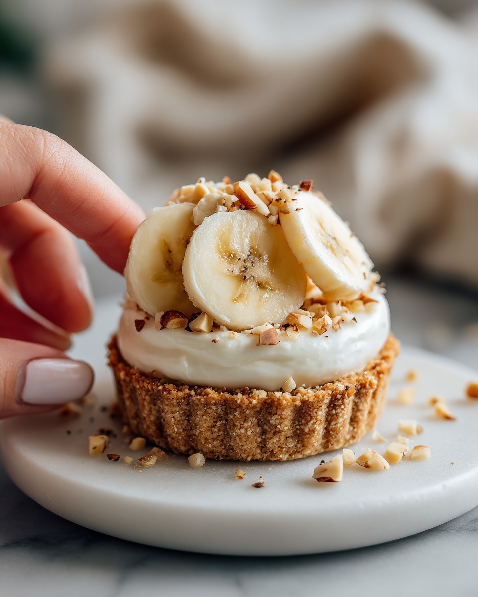 No-Bake Mini Banana Cream Pies Recipe - Recipe Image