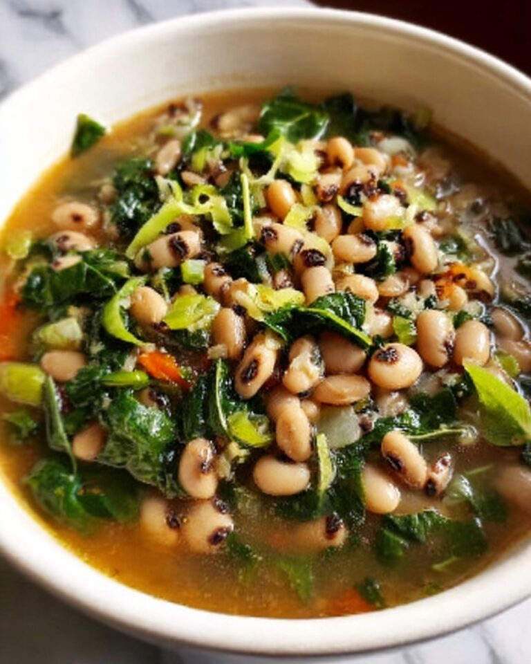 Black-Eyed Peas with Greens Recipe