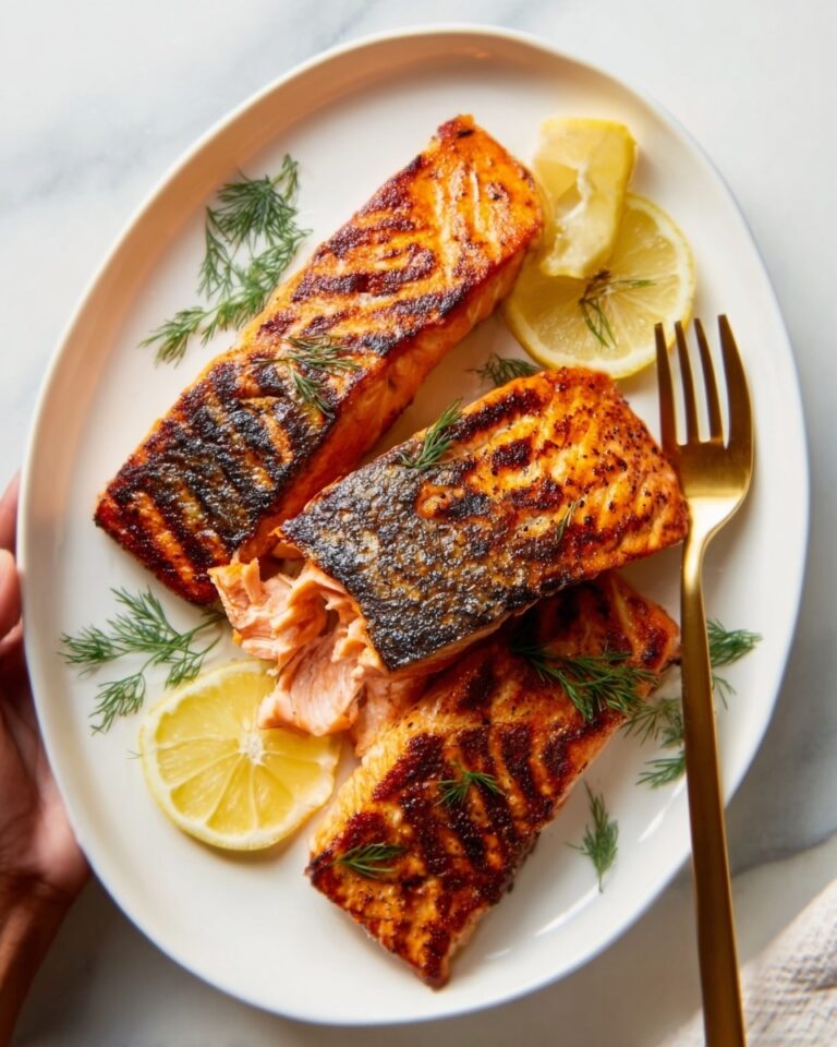 Baked Cajun Salmon with Parmesan Risotto Recipe