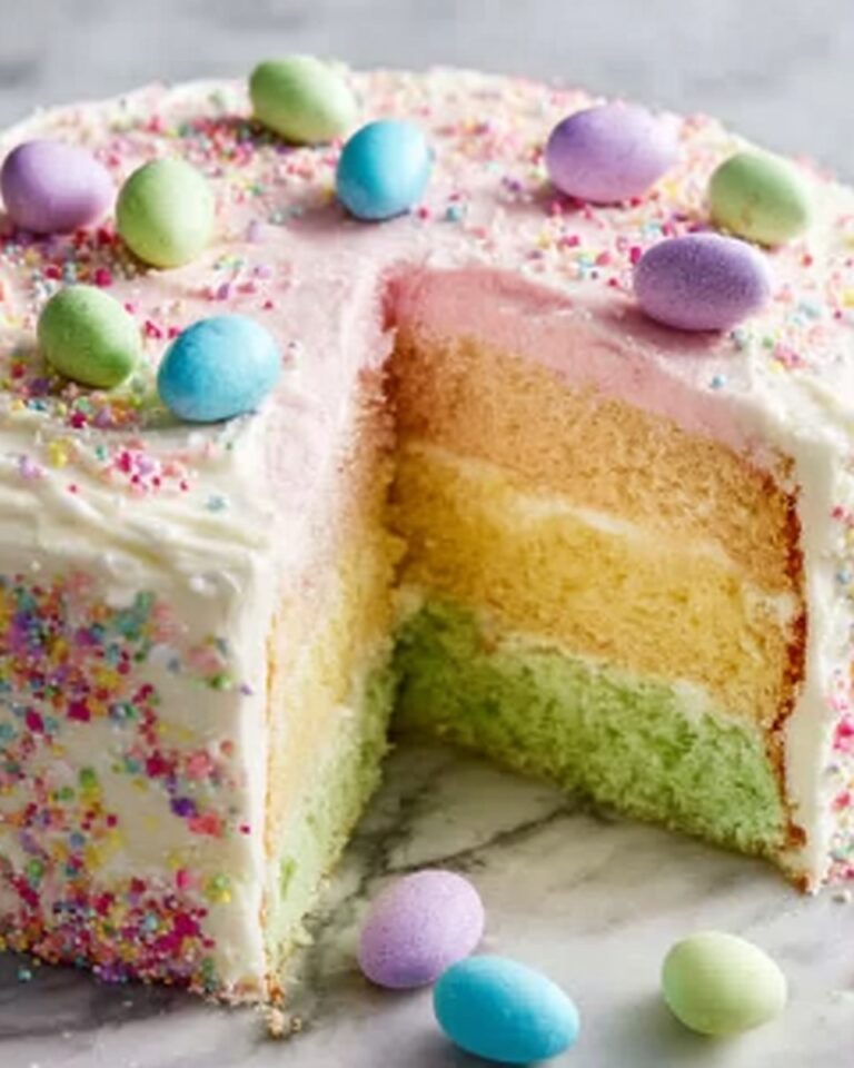 Festive Easter Poke Cake Recipe