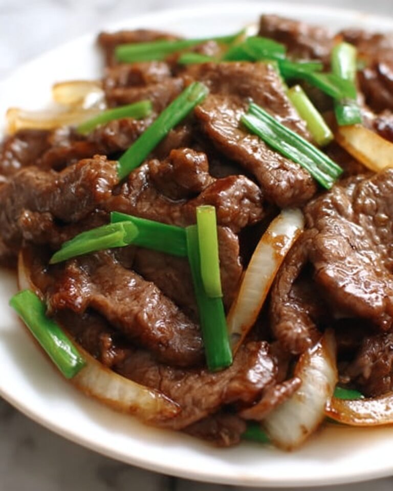 Chinese Beef and Onion Stir Fry Recipe