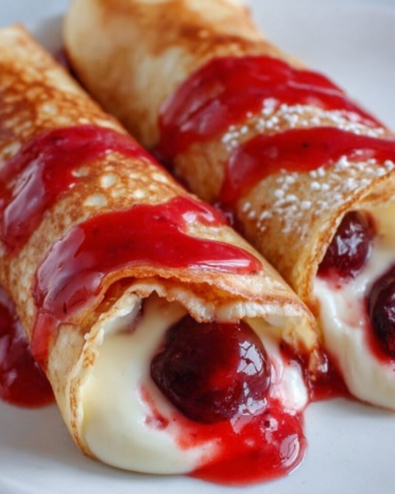 Cherry Cheesecake Chimichangas Recipe