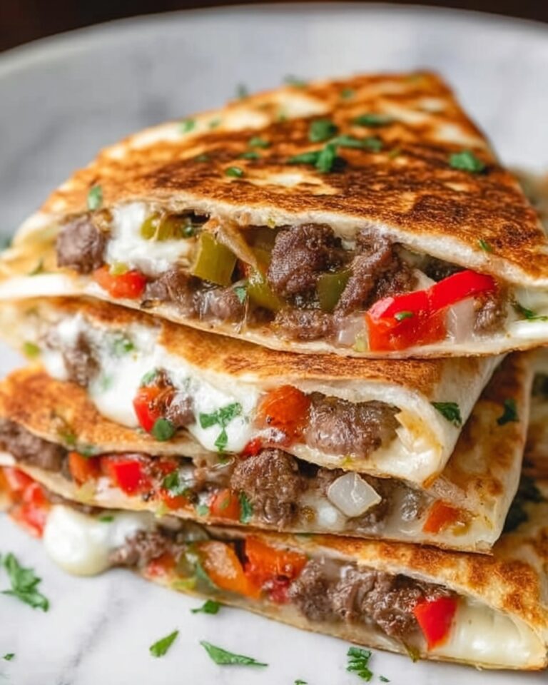 Philly Cheesesteak Quesadilla Recipe