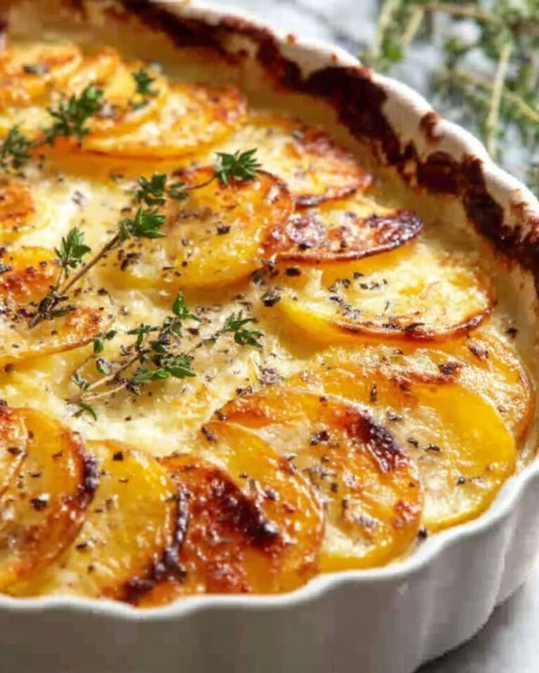 Cheesy Root Vegetable Gratin Recipe