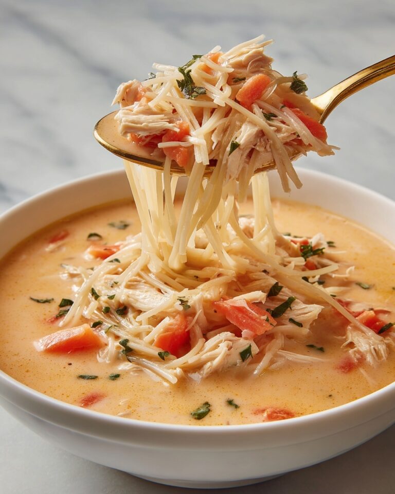Creamy Chicken Alfredo Soup Recipe