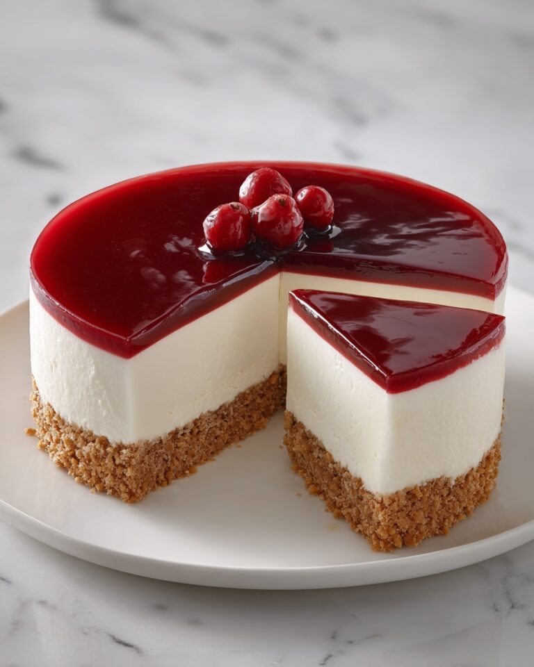 Tall and Creamy New York Cheesecake Recipe