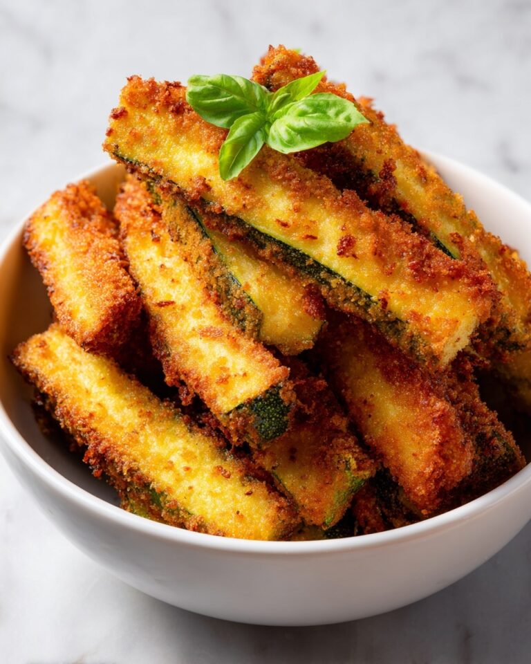 Crispy Low Calorie Air Fryer Zucchini Fries Recipe
