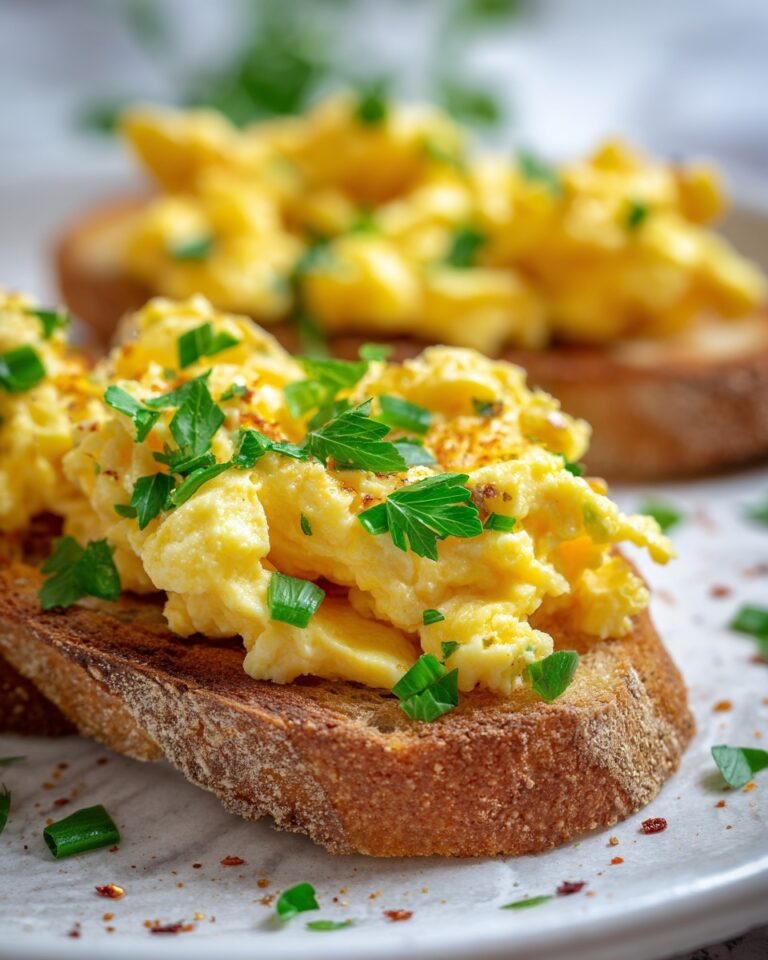 Creamy Scrambled Eggs Recipe