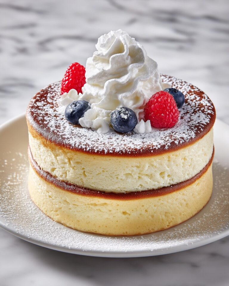 Fluffy Japanese Soufflé Pancakes Recipe