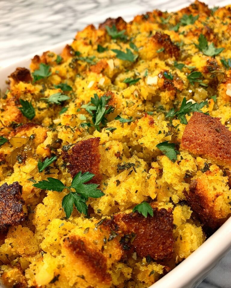 Southern Cornbread Dressing Recipe