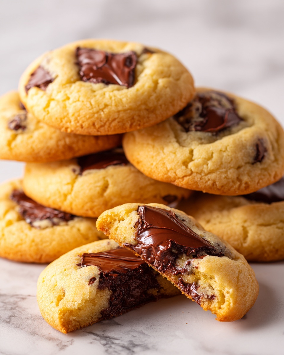 Brownie-Stuffed Chocolate Chip Cookies Recipe - Recipe Image