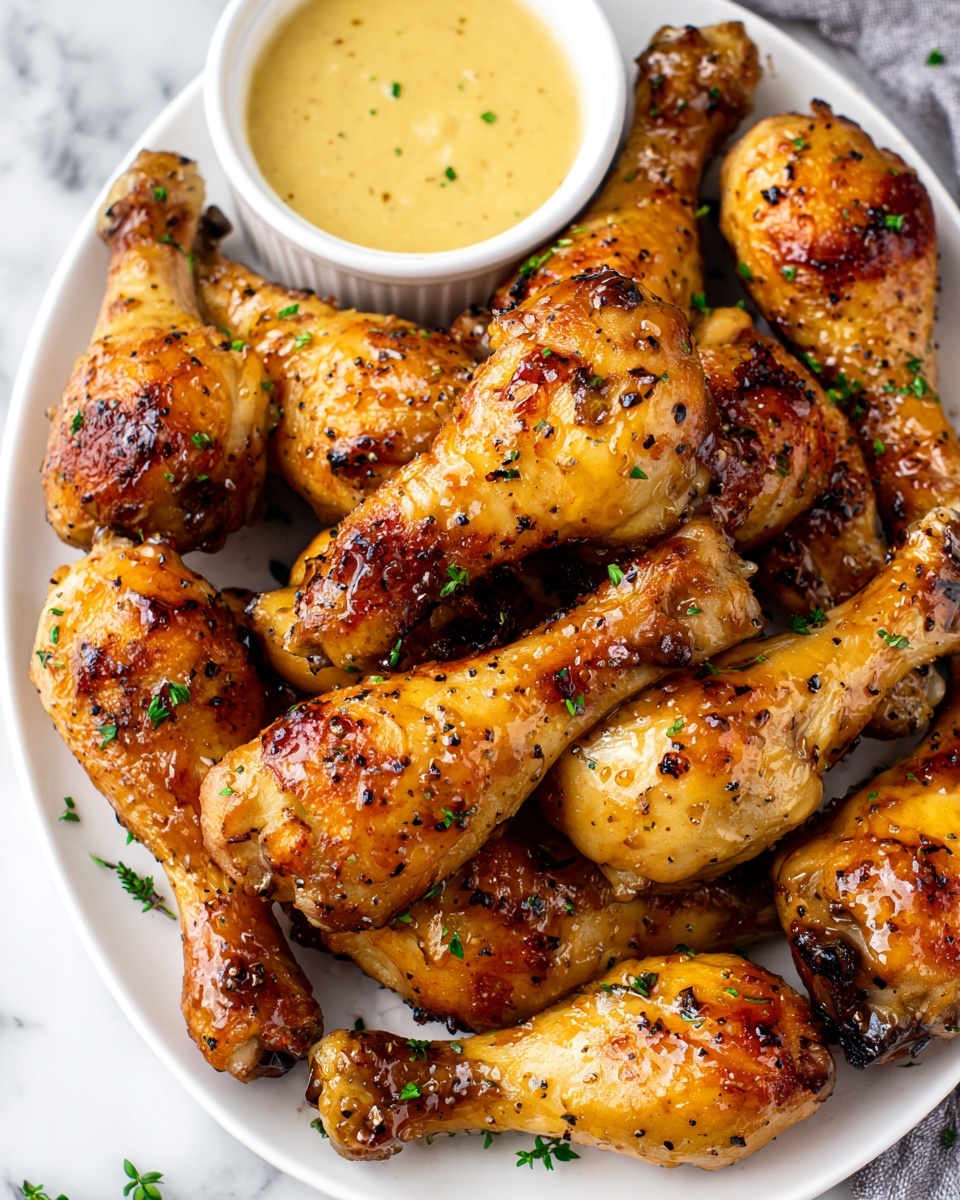 Honey Lemon Pepper Wings Recipe - Recipe Image