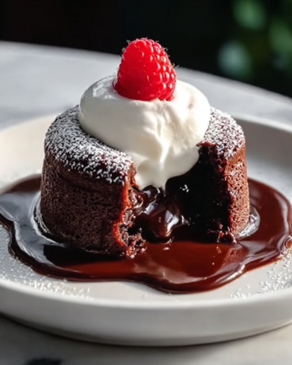 Decadent Chocolate Lava Cake Recipe - Recipe Image