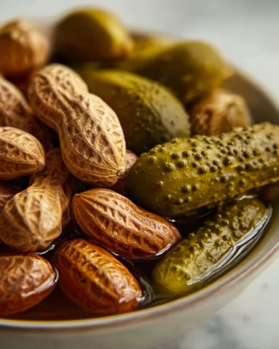Dill Pickle Boiled Peanuts Recipe - Recipe Image