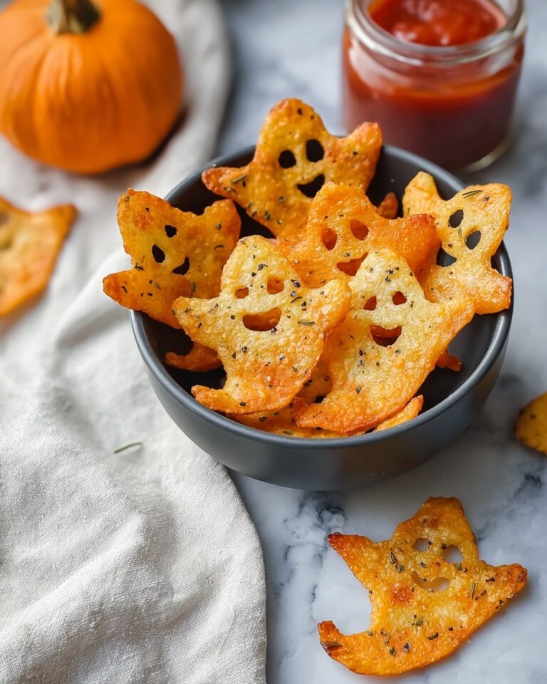 Spooky Baked Halloween Chips Recipe