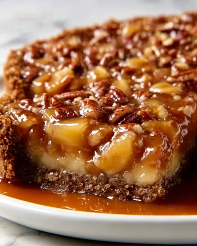 Swedish Apple Cake with Caramel Recipe