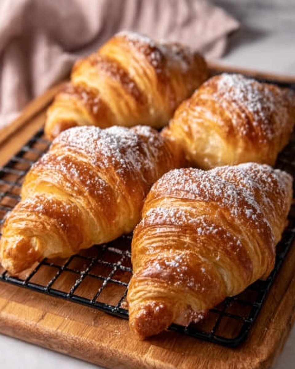 Air Fryer Nutella & Chocolate Croissants Recipe - Recipe Image