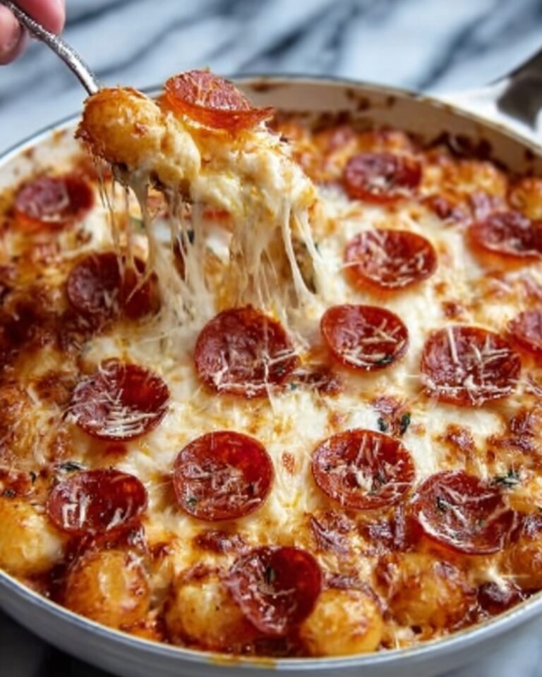 Tater Tot Pizza Casserole Recipe