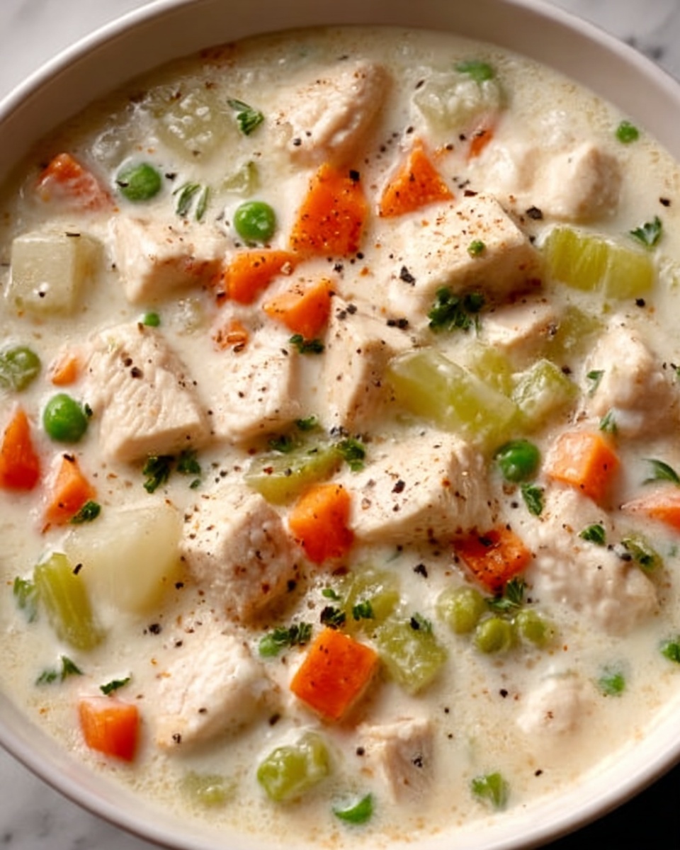 Creamy Chicken and Rice Soup Recipe - Recipe Image