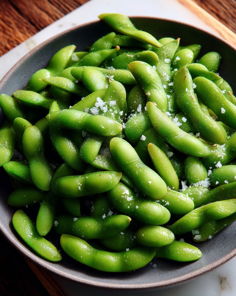 Edamame with Sea Salt and Lemon Recipe - Recipe Image