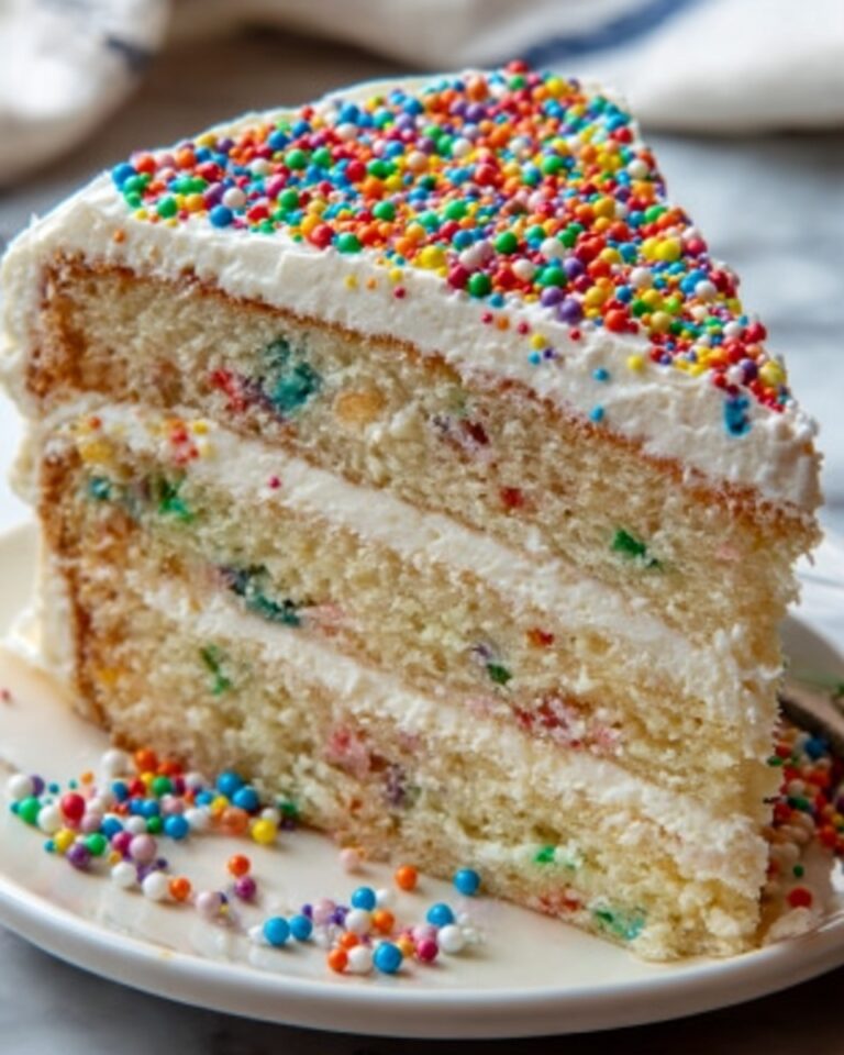 Funfetti Layer Cake Recipe