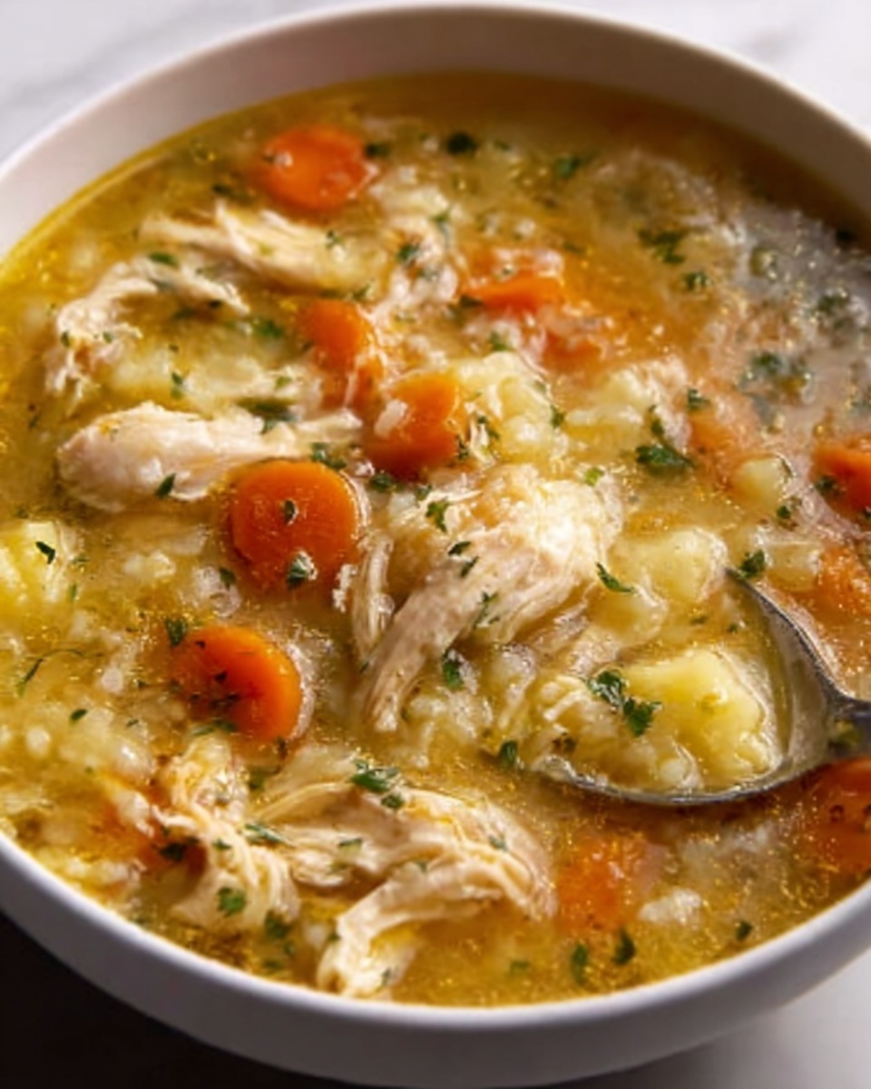 Anti-Inflammatory Cauliflower Chicken Soup Recipe - Recipe Image