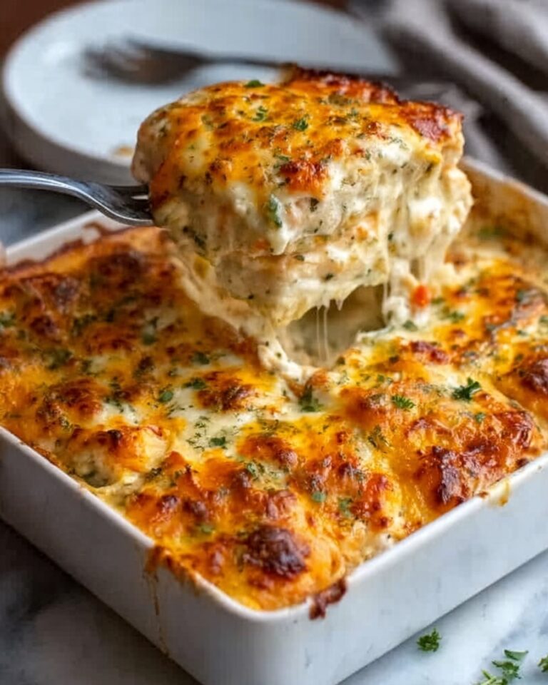 Seafood Lasagna with Creamy Cheese Recipe