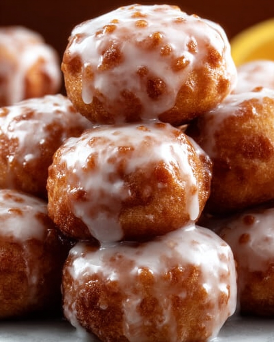 Cinnamon-Glazed Apple Fritter Bites Recipe - Recipe Image