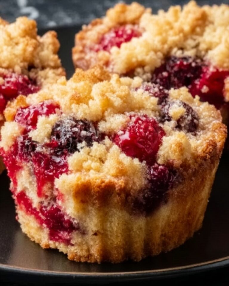 Cherry Cobbler Muffins Recipe