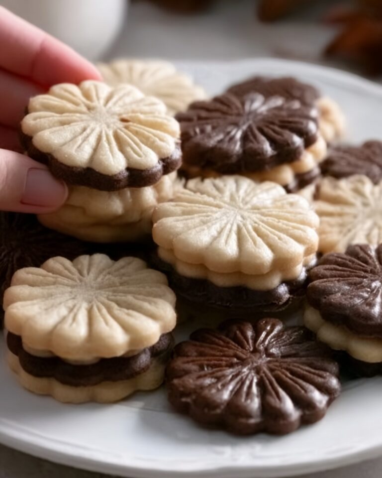 Espresso Shortbread Cookies Recipe
