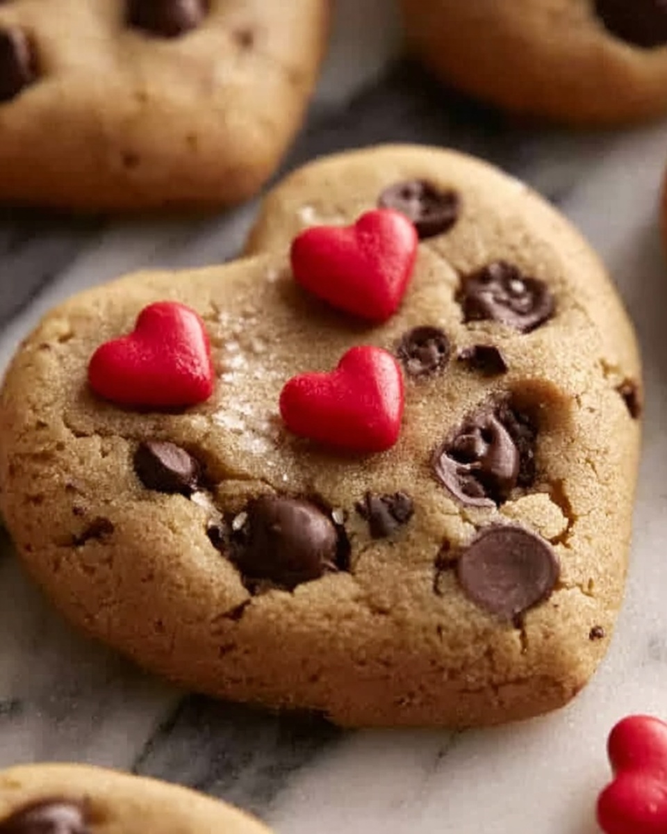 Chocolate Chip Cookie Dough Hearts Recipe - Recipe Image