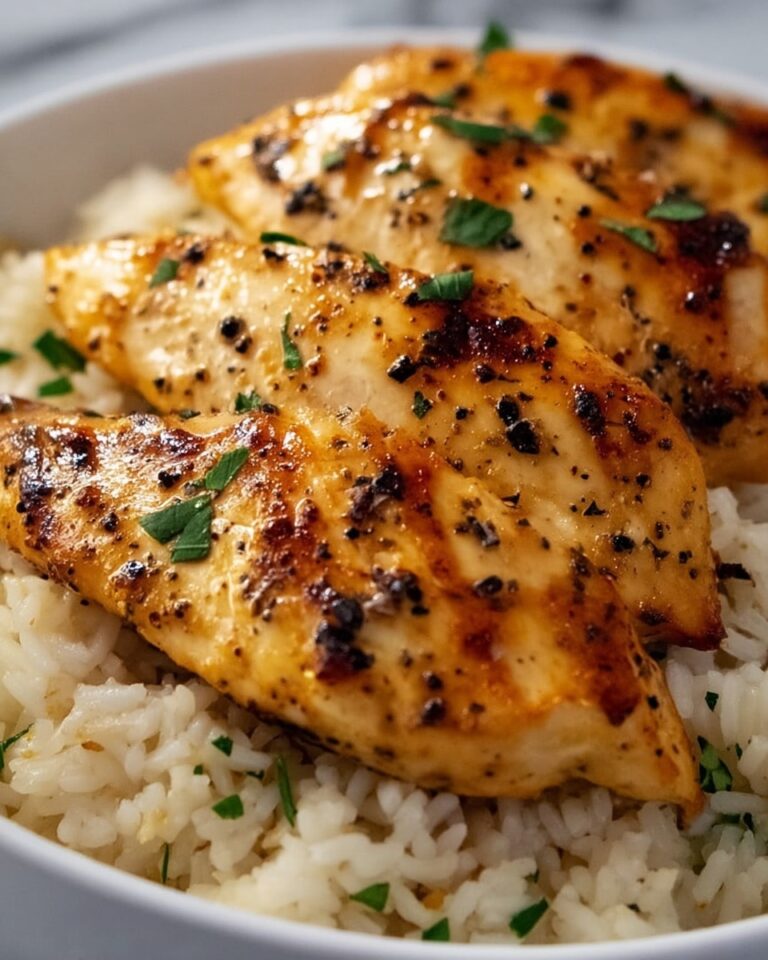 Garlic Parmesan Rice with Chicken Recipe