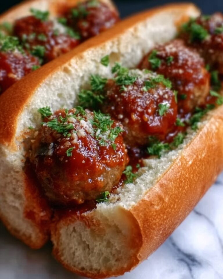 Ultimate Beefy Meatball Sub Delight Recipe