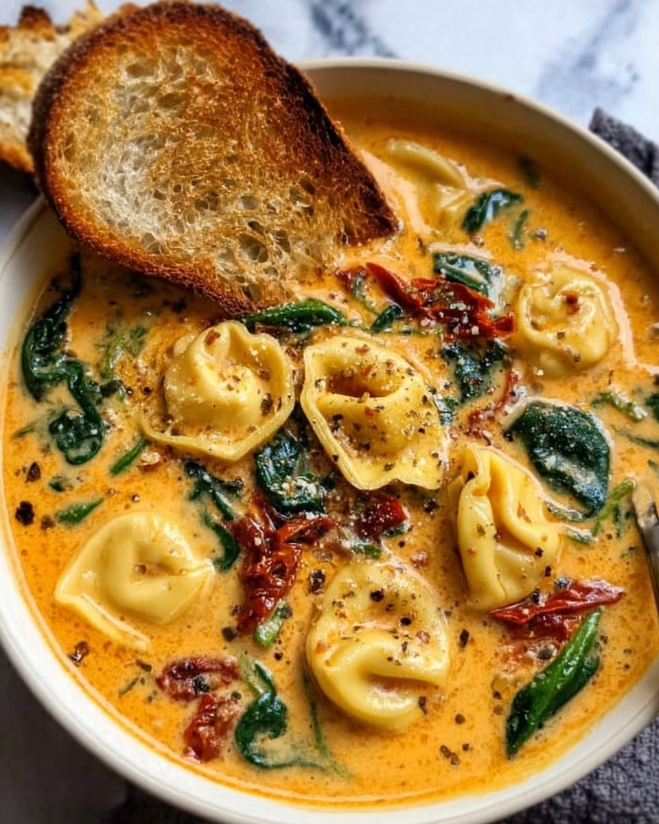 Creamy Tuscan Chicken Soup Recipe - Recipe Image