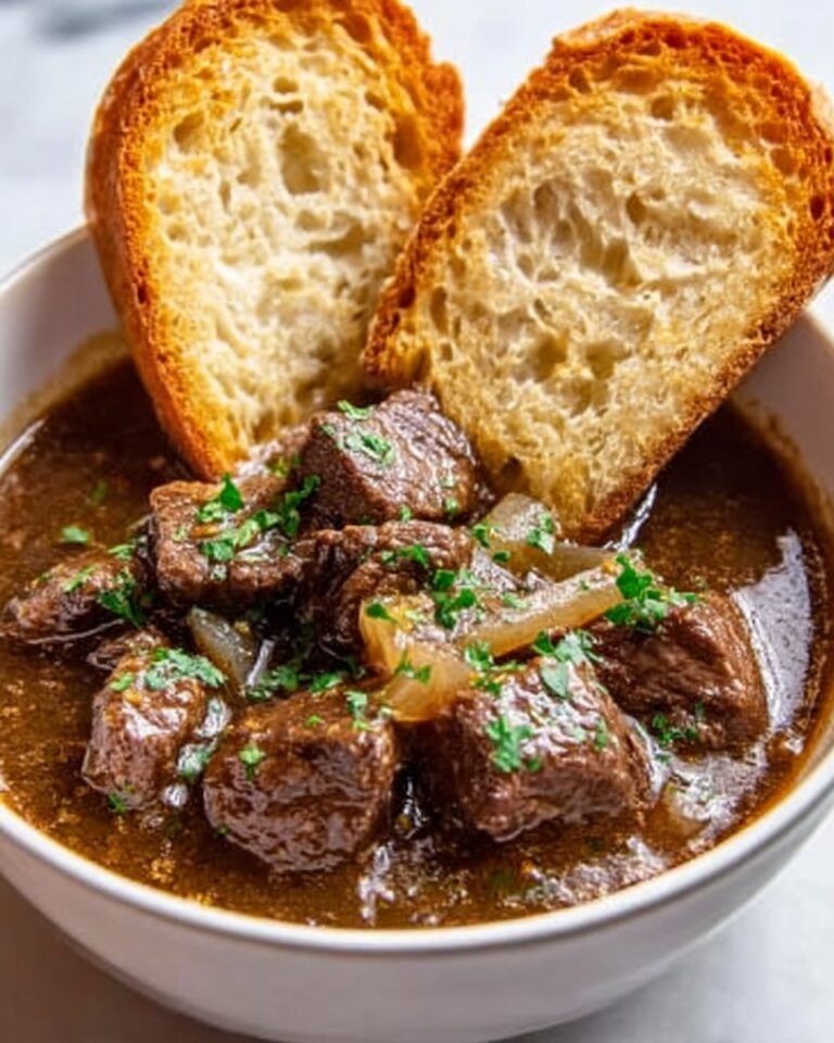 French Onion Beef Short Rib Soup Recipe
