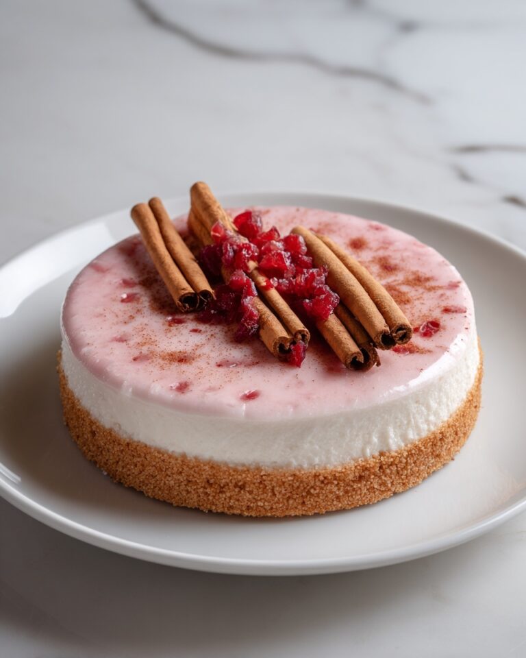 Strawberry Crunch Churro Cheesecake Recipe