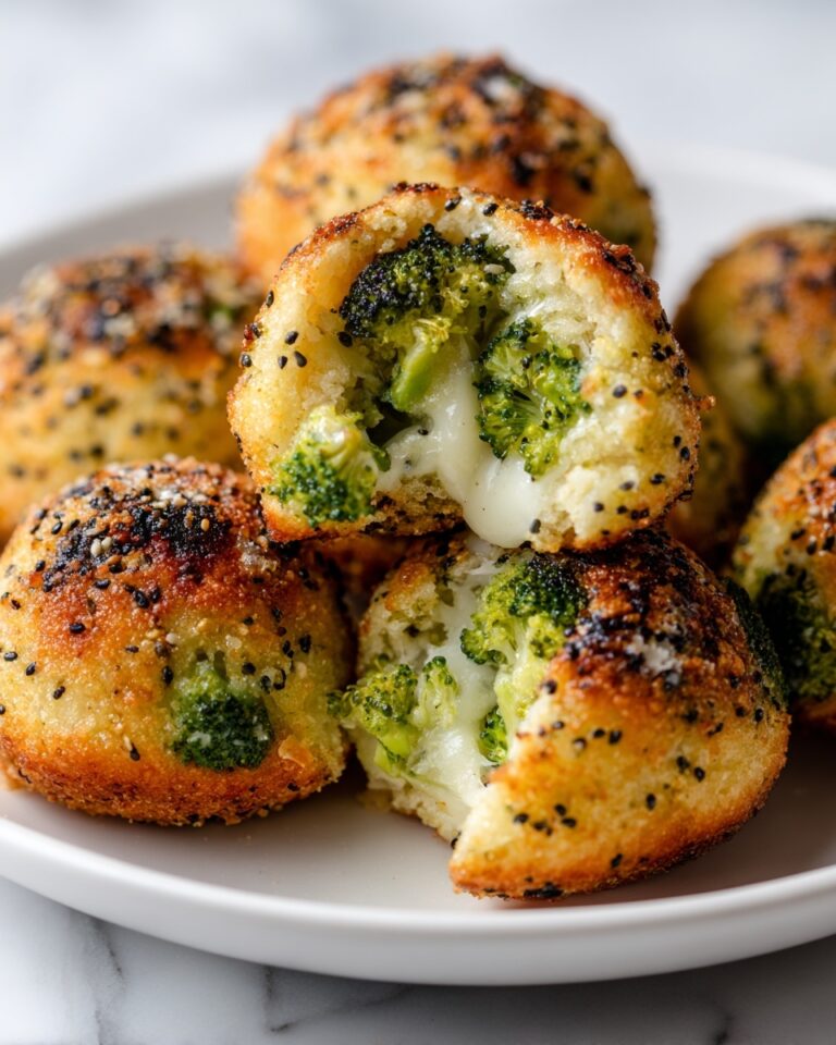 Baked Broccoli Cheese Balls Recipe