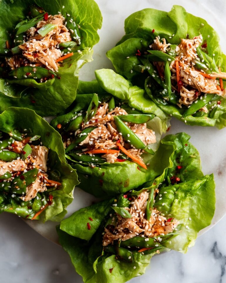 Thai Chicken Lettuce Wraps Recipe