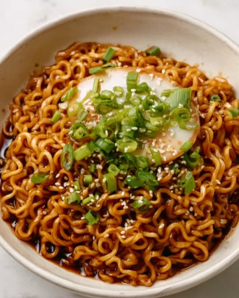 Easy Saucy Ramen Noodles Recipe
