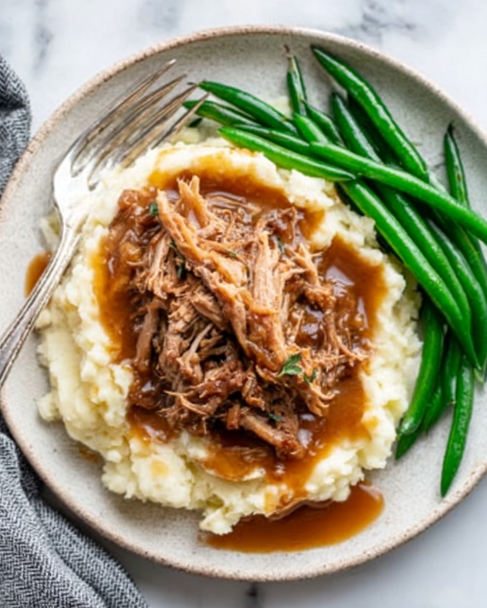 Instant Pot French Onion Pot Roast Recipe - Recipe Image