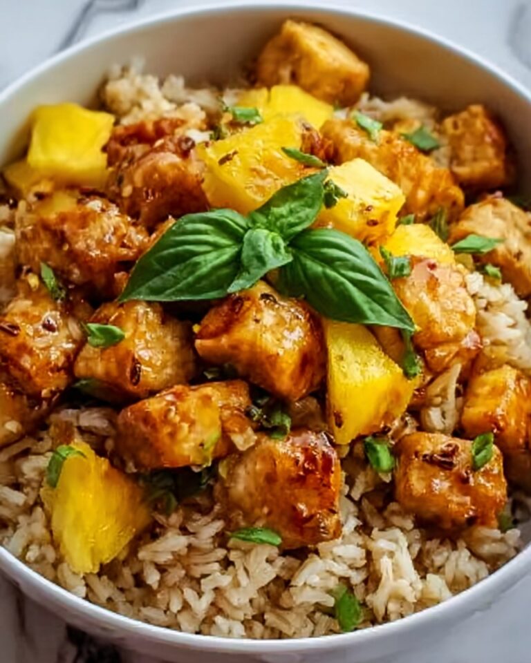 Tropical Pineapple Chicken & Rice Delight Recipe