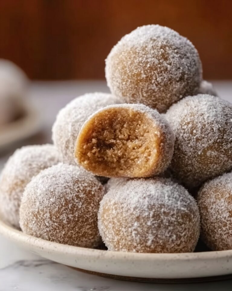 Cinnamon Sugar Snowball Cookies Recipe