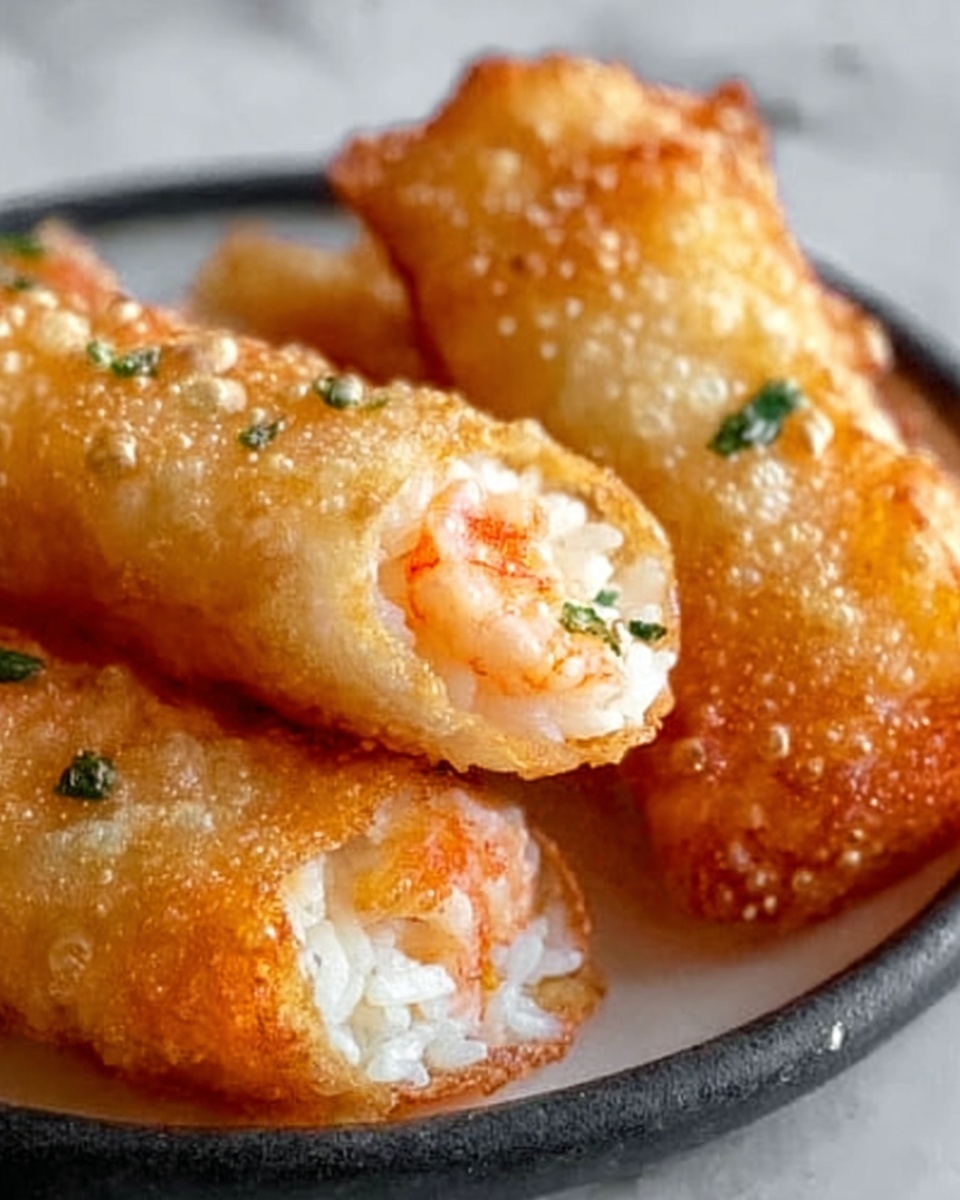 Shrimp & Crab Rangoon Egg Rolls Recipe - Recipe Image