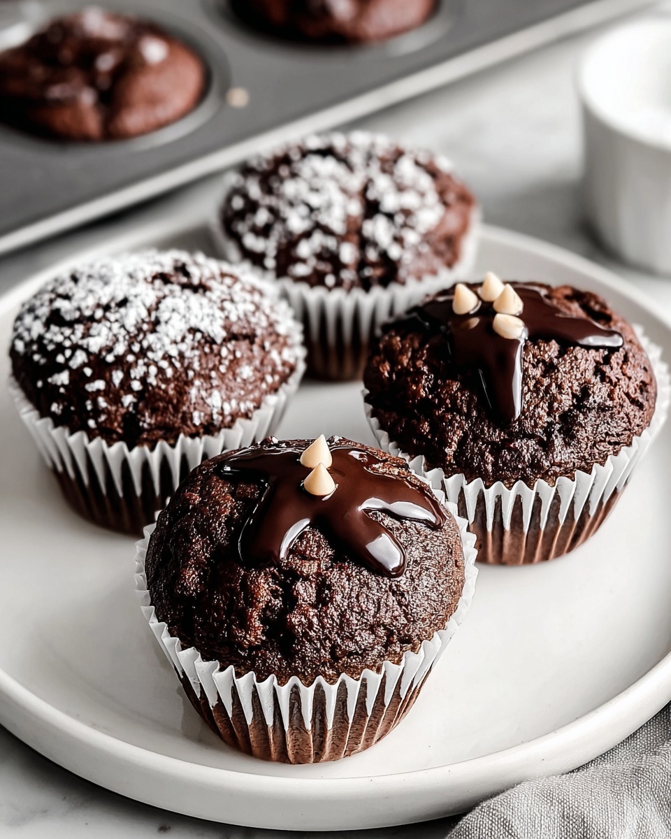 Double Chocolate Espresso Muffins Recipe - Recipe Image