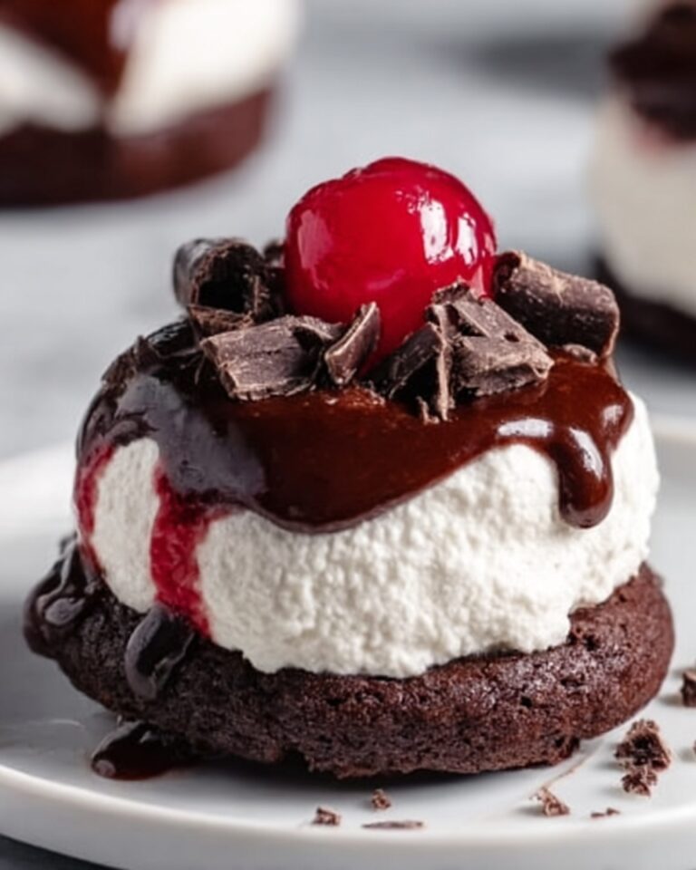 Black Forest Flourless Brownie Cookies Recipe