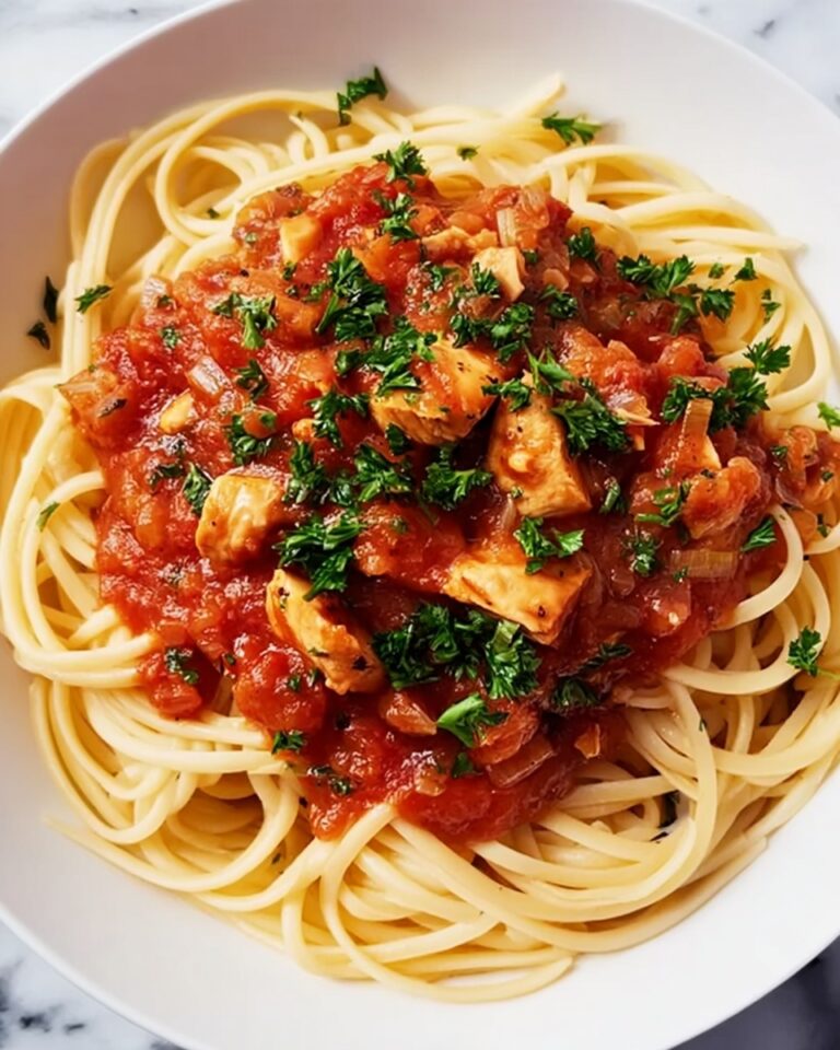Tuna Pasta with Creamy Fra Diavolo Sauce Recipe