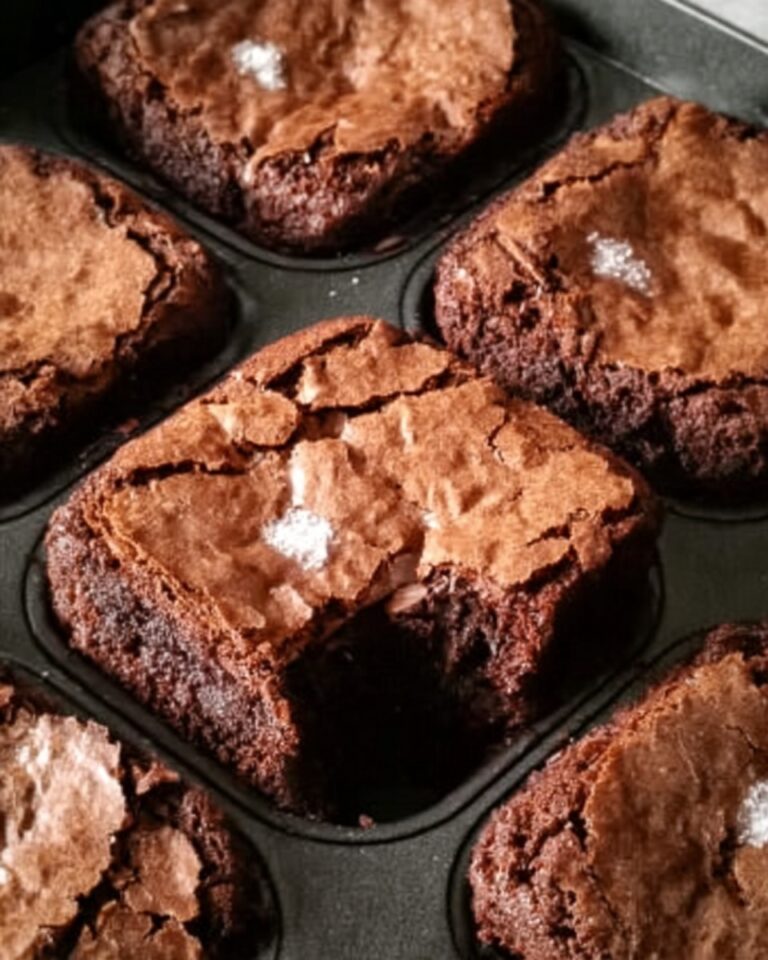 Crispy Edge Brownie Bites Recipe