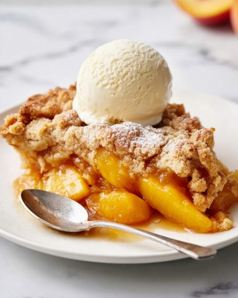 Easy Peach Cobbler Recipe